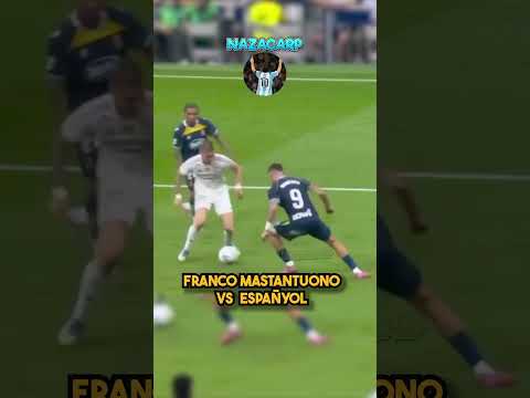 Franco Mastantuono vs Espanyol #realmadrid #mastantuono #laliga
