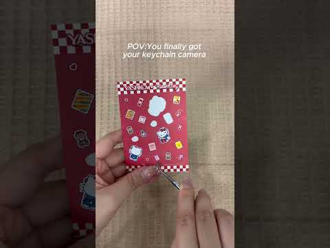 POV:You finally got your Funtastic Hello Kitty Keychain Camera 🎀✨