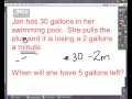 Solving 2-Step Equations through Word Problems