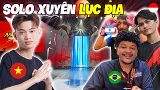 WhiteToxic Thử Thách Solo Với Idol Nước Ngoài Indonesia, Brazil, Argentina