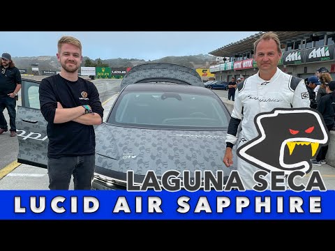 LUCID AIR SAPPHIRE | PROTOTYPE RIDE ON TRACK