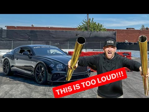 Transforming a Bentley: Unboxing Downpipes and Facing Ferrari Woes