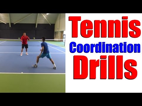 Tennis Coordination Drills - Tennis Footwork