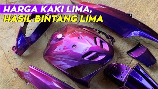 REPAINT BODI YAMAHA MIO BUNGLON 3 WARNA X ALLIECOAT