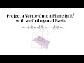 Orthogonal Projections and Complements