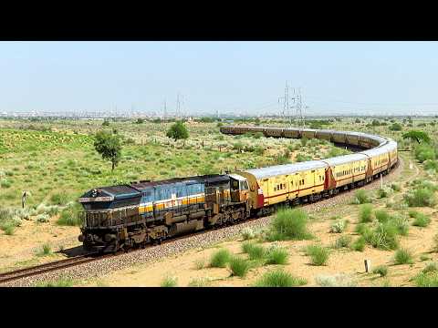 Diesel Trains in Pure Diesel Territory of Rajasthan