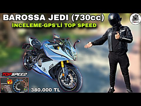 R25 FİYATINA 730cc !.. BAROSSA JEDI İNCELEME VE TOP SPEED & GPS ÜZDÜ & SANKİ UZAYLILAR TASARLAMIŞ !.