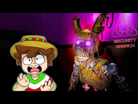 ¡ENCONTRAMOS al ANIMATRONICO mas PELIGROSO de FNAF! 😨🧸 Five Nights at Freddy's: Security Breach