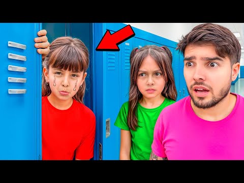 LLORÓ en LA ESCUELA a ESCONDIDAS !!