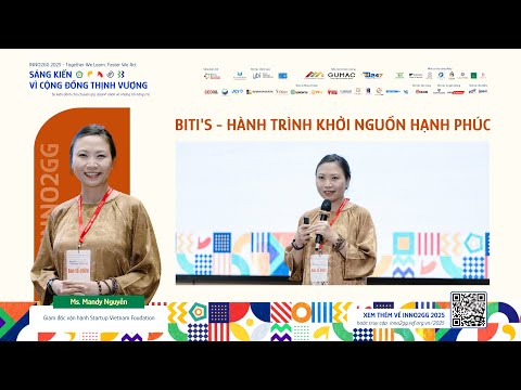 INNO2GG 2025 | 10 Năm Vun Trồng Giá Trị, Ươm Mầm Cộng Đồng - Diễn giả: Mandy Nguyễn