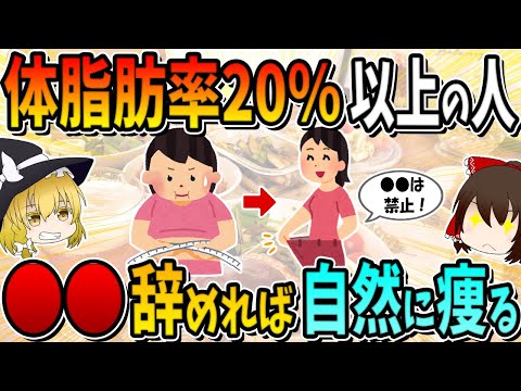 【総集編】体脂肪率20％以上の人は〇〇やめれば勝手に痩せます。