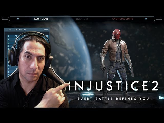 INJUSTICE 2 RED HOOD HYPE! PS4!