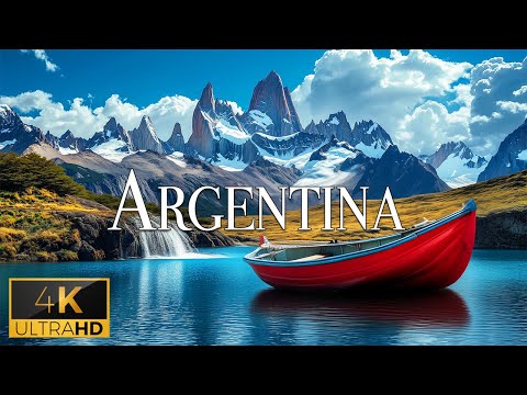 Wonders of ARGENTINA (4K Video UHD) - Relaxing Piano Music With The Most Beautiful Places