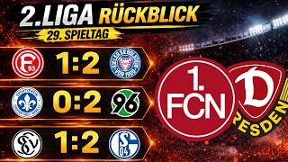 Anfang vor dem Aus❗Schalke schon durch❓ | 2.LIGA RÜCKBLICK – 29.SPIELTAG