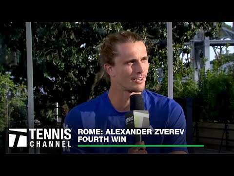 Alexander Zverev Feeling Confident And Looking Forward To Roland Garros | 2024 Rome Fourth Round