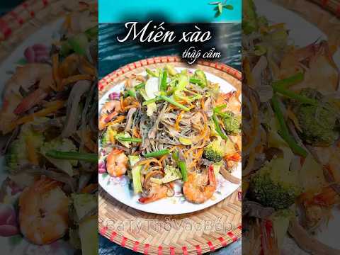 Miến xào thập cẩm. #batythovaobep #food #cooking #viralvideo #shortvideo #learnonyoutube #thinhhanh