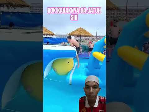 Pasti kalian pencet like nya kan #waterpark #trending #comedy #react #funny #lucu #shortvideo #short