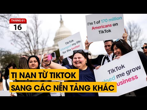 Giới trẻ Mỹ không muốn chính phủ xóa bỏ Tiktok. Công khai thích MXH của Trung Quốc.