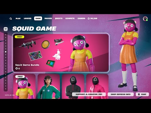 SQUID GAME *FREE* SKIN for EVERYONE!