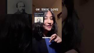 TRUE LOVE? Wbjdjs #booktok #books #philosophy #reading #dostoyevsky #truelove