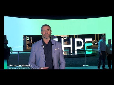 HPE Partner Growth Summit 2025: Bernardo Miretzky, Director, HPE WW Channel Data Services