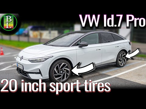 VW Id.7 - 110 km/h range test with 20