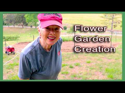 Planting the Flower Garden (before rain)! Part 1