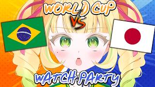【JAPAN VS BRAZIL】WORLD CUP 2026 WATCHALONG ⚽✨