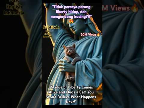 "Statue of Liberty Comes Alive and Hugs a Cat! You Won't Believe What Happens Next!" #catlovers