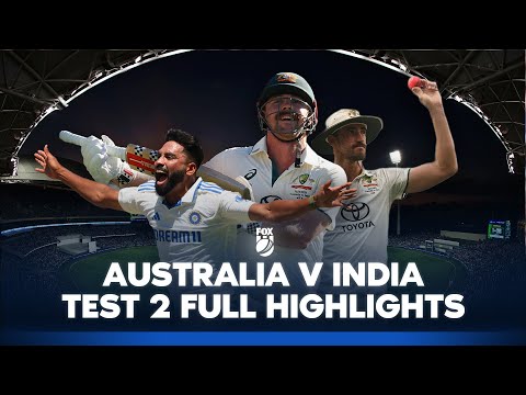 Australia vs India Test 2 - Full Match Highlights