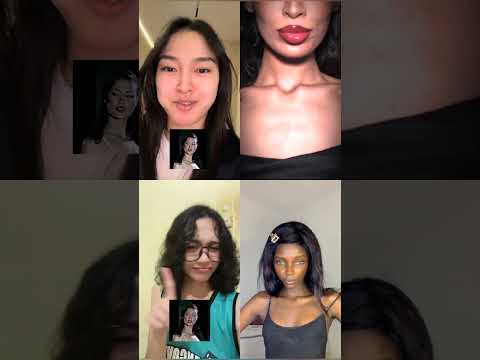 Who is the best?#shalom#shalomharlow#makeup#makeuptransition#trend#transition#compilation#shorts