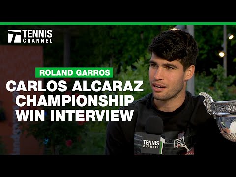 Carlos Alcaraz Discusses Tough First Roland Garros Win And Nadal's Legacy | 2024 Roland Garros Final