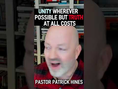 Unity Wherever Possible But Truth At All Costs - Pastor Patrick Hines Christian Podcast #shorts