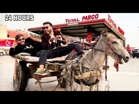 Surviving 24 Hours on a Donkey Cart | @HitPranks