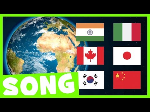 Countries Hello Song | Say Hello in Different Languages - YouTube