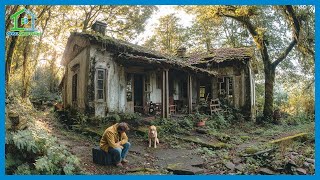 Perdiéndolo todo, un hombre pobre restaura una casa abandonada,cultiva cultivos para ganarse la vida