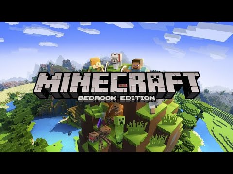 First Time Playing Minecraft BEDROCK Edition !!LIVE!!