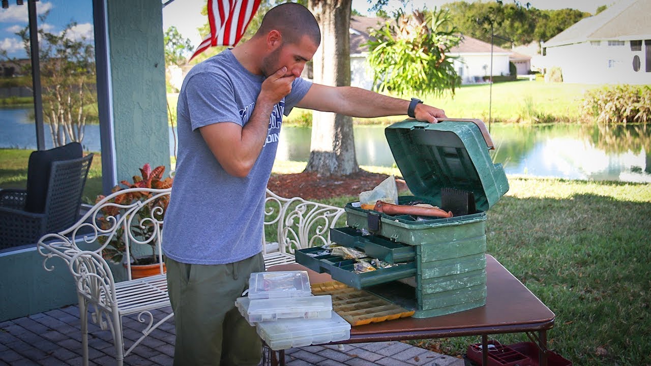 Finding Father's Tackle Box 5 Years After Passing Away.