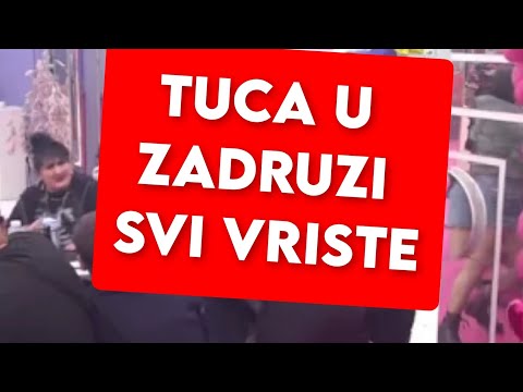 TUCA U ZADRUZI, SVI VRISTE - TOTALNI ŠOK U ZADRUZI