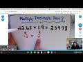 Mastering Decimal Multiplication Techniques