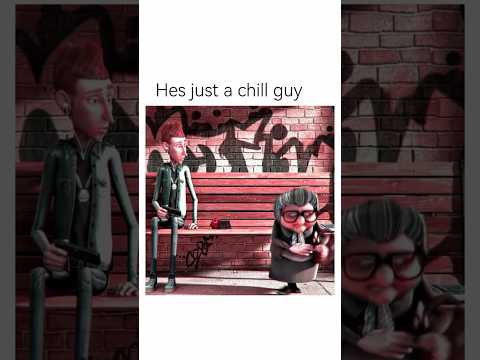 He's Just A chill Guy #shorts #sad #animation #edit