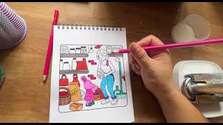 Drawing beautiful pictures with teaAcher Tam part 139