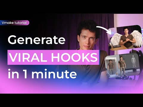 This Simple Visual Hook Trick Makes Your Video GO VIRAL Instantly｜Vmake AI Hook Tutorial