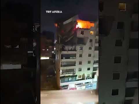 Dégâts des frappes israéliennes à #Beyrouth