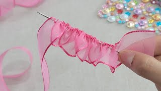 You won't believe it! I made 50 pairs and SOLD everything. Genius DIY Idea with ribbon
