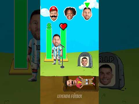 Quién elegirá salvar a Ronaldo? ❤️ Messi 🆚 Mr beast 🆚 Speed 🆚 El Hombre Enmascarado 🎭