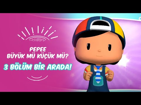 Pepee Büyük mü Küçük mü?🧑👦 Leliko ve Pisi İle 3 Bölüm Bir Arada | Düşyeri