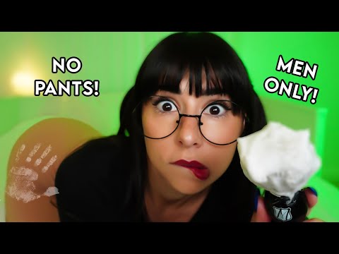 ASMR Girl Barber Gives you a BIG Surprise 👀💈  (roleplay, barber shop rp, haircut sexy asmr