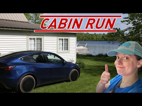 Cabin Run - Model Y Road Trip