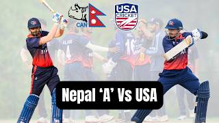 Nepal A vs USA Highlights